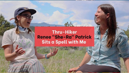 Hiker Renee Patrick and Writer Shelby Little